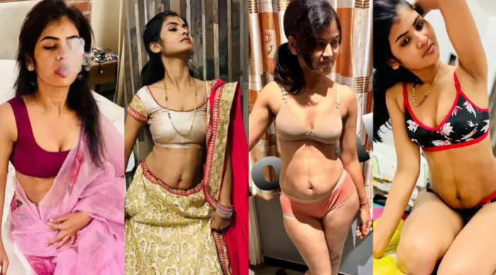 Indian Beautiful Sexy HouseWife Smoking Riding Video