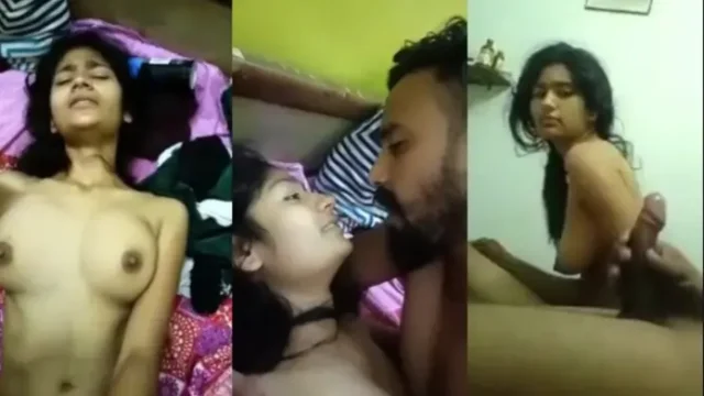 Teen Slim Girl Sucking Her Man Dick And Tight Pussy Fucked