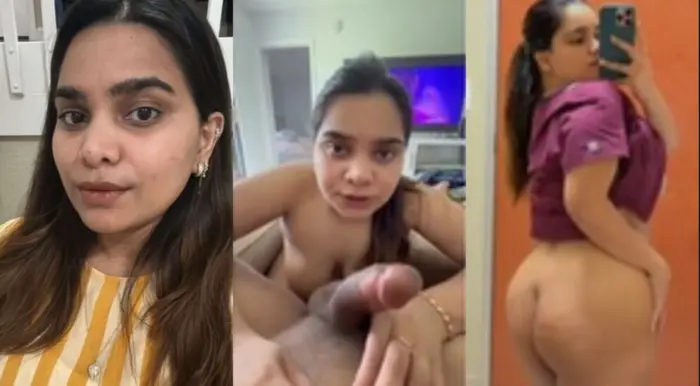Indian Beautiful BigAss Tanker Gf Blowjob Hard Doggy Fuck Video MMS